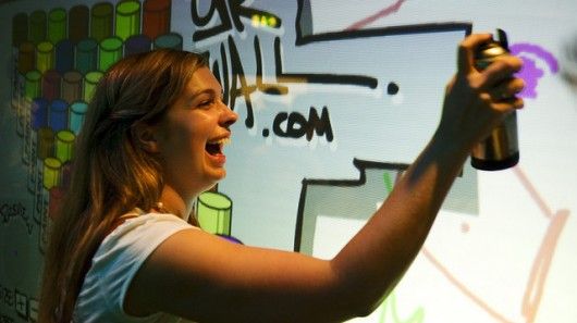 Digital Graffiti Wall