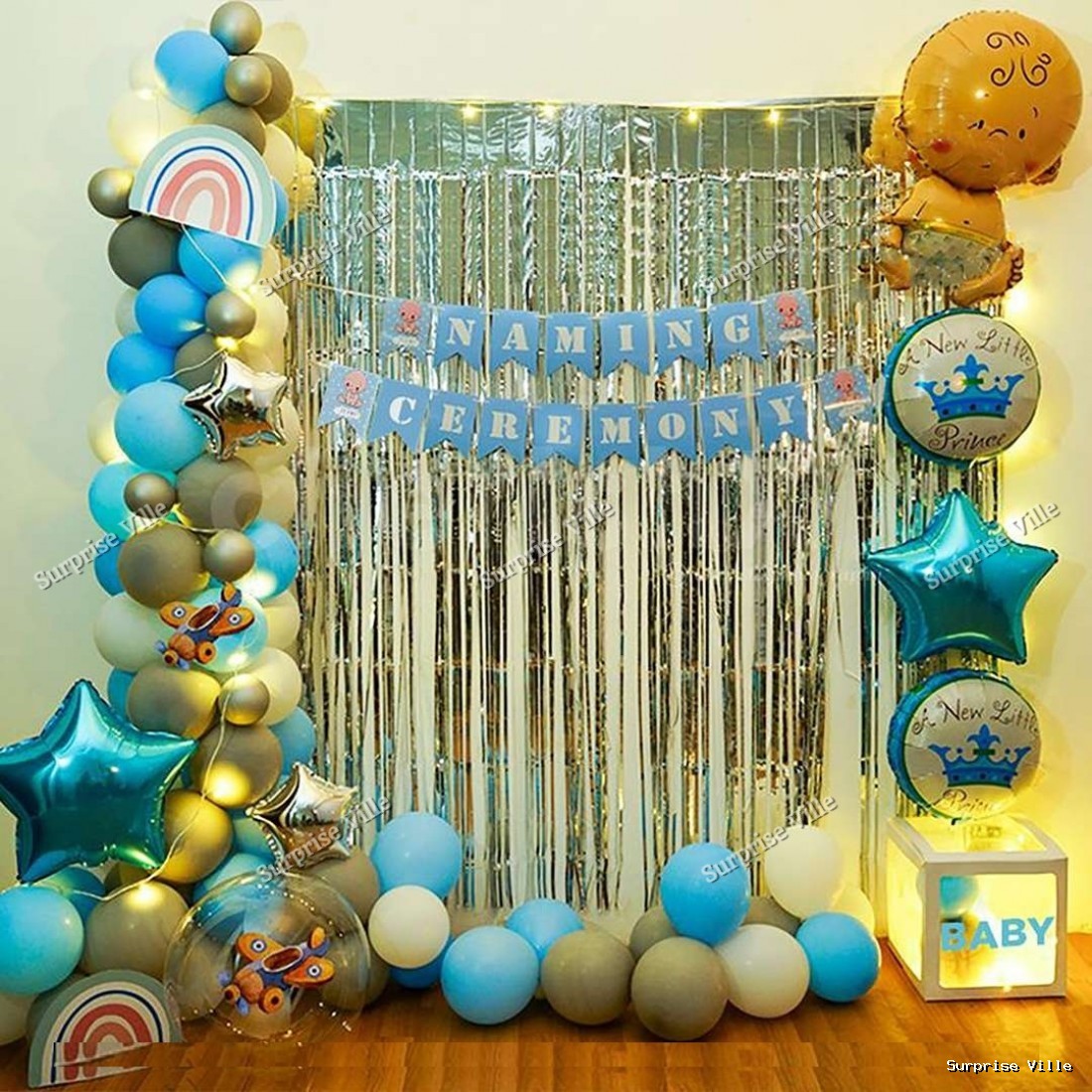 Baby Boy Naming Decor