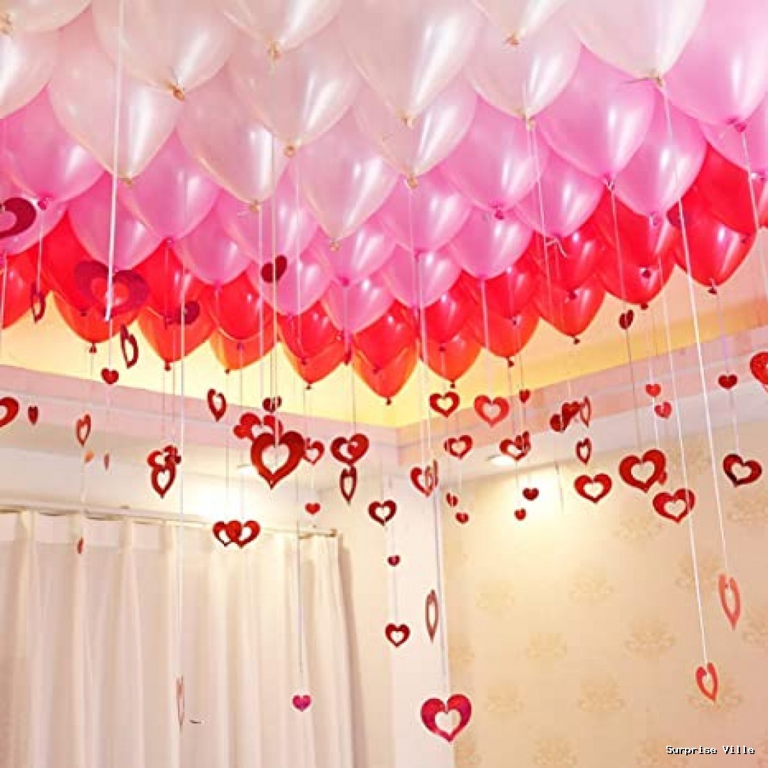 Romantic roof decoration