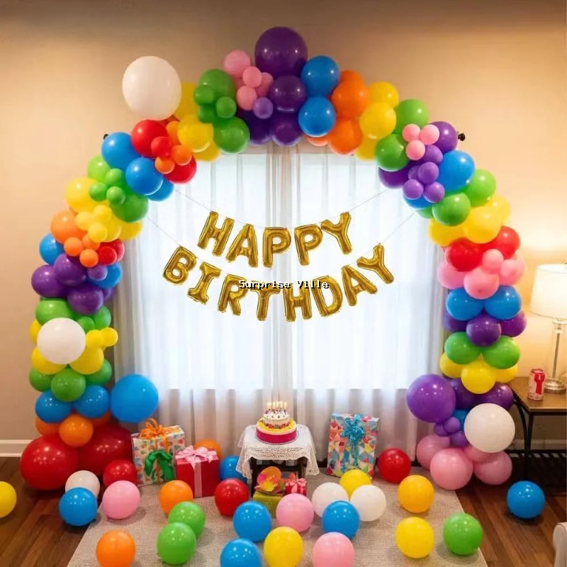 Rainbow Birthday Decor