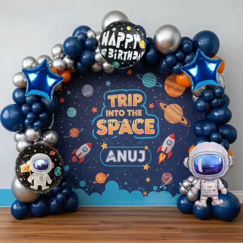 Astronaut & Rocket Space Birthday Decor