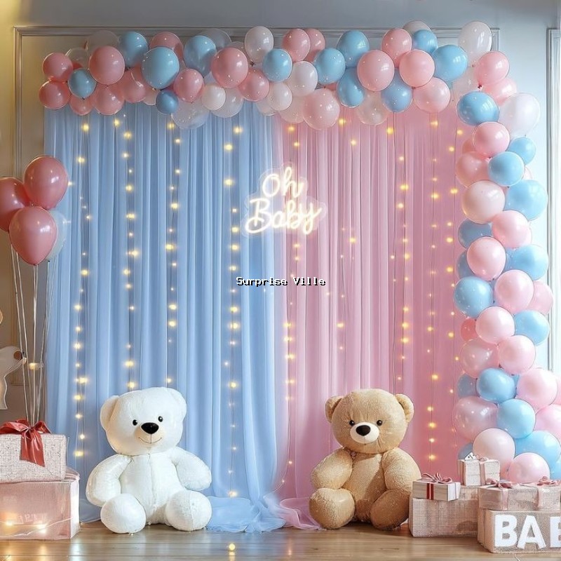 Oh Baby Pastel Balloon Decoration