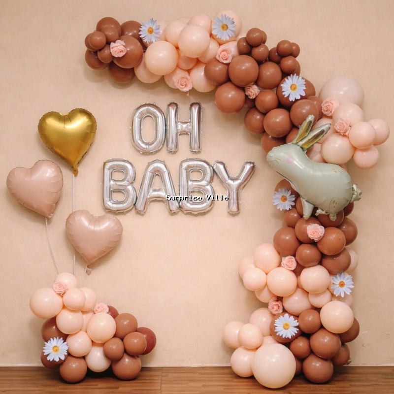 Oh Baby Boho Balloon Decoration
